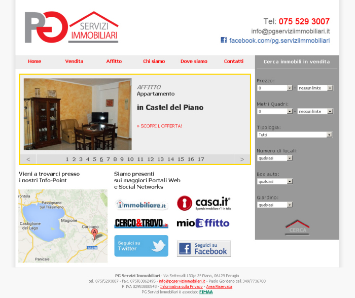 restyling sito web dinamico
