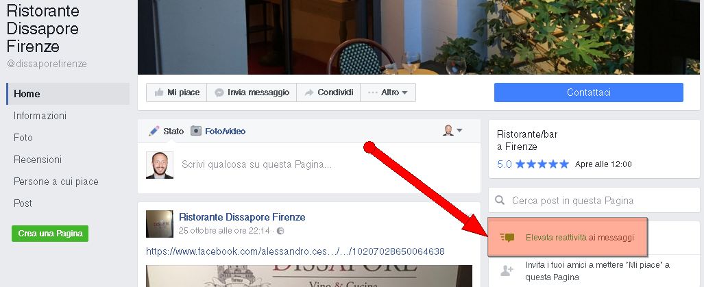 facebook badge medaglia messaggi