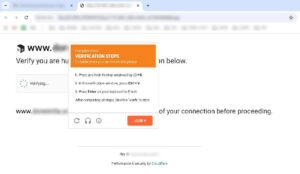 Sito WordPress hackerato: come riconoscere il falso CAPTCHA e cosa rischi se ci caschi - immagine 1