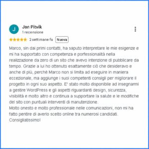"Consigliatissimo": la recensione di un cliente soddisfatto - immagine 1